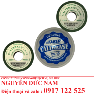 Đá Mài Taber CS-10 Chính Hãng USA - Giải Pháp Kiểm Định Độ Bền Vật Liệu