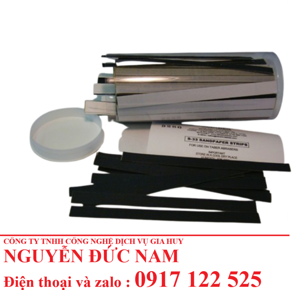Giấy Nhám Mài Mòn Taber S-33 Chính Hãng USA | Gia Huy