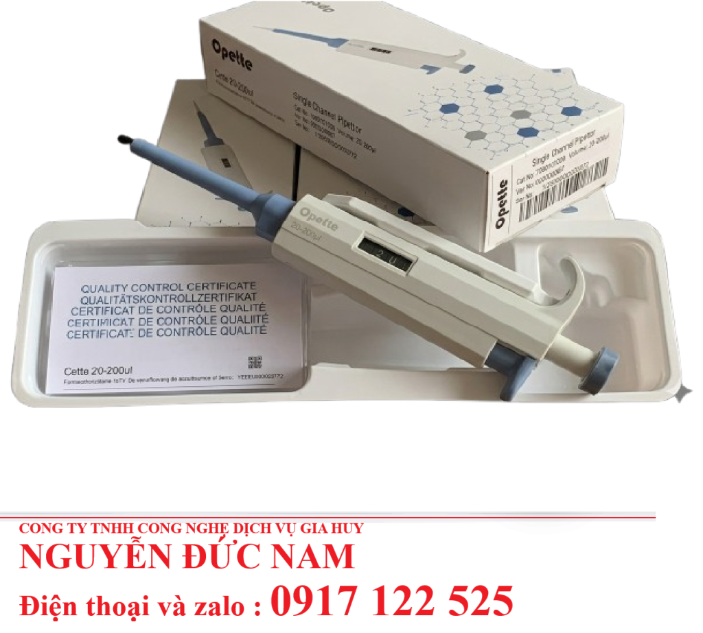 Micropipet Tự Động 1 Kênh Dải Đo 0.1-1000ul | Thiết Bị Phòng Thí Nghiệm